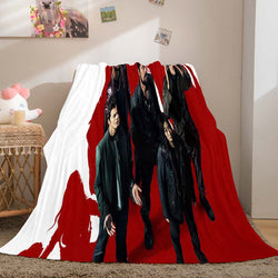 The Boys Blanket Pattern Flannel Throw Room Decoration (Online Order Only)