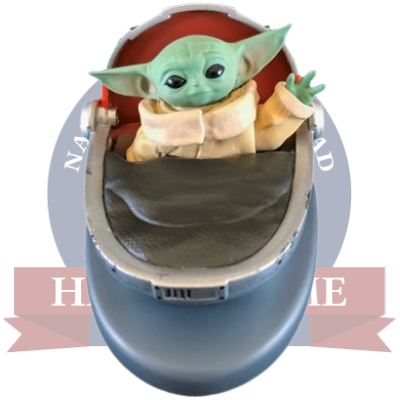The Child Star Wars The Mandalorian Solar Powered Dashboard Waver (ONLINE ORDER ONLY)