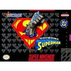 The Death And Return Of Superman - Super Nintendo - (LOOSE) (Online Order Only)