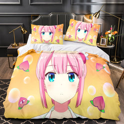 The Demon Girl Next Door 2nd Season Bedding Set Quilt Duvet Cover Bed Sets (Online Order Only)