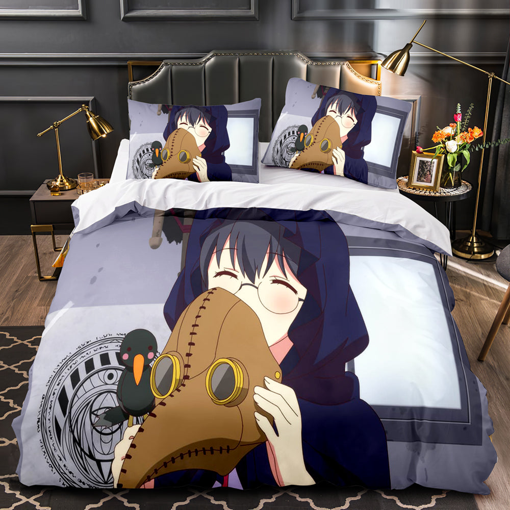 The Demon Girl Next Door 2nd Season Bedding Set Quilt Duvet Cover Bed Sets (Online Order Only)