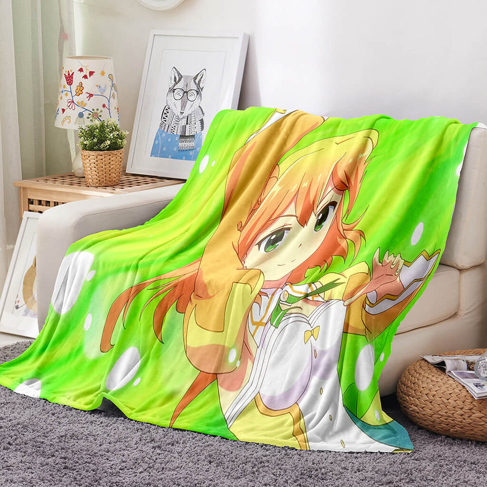 The Demon Girl Next Door Flannel Fleece Blanket Throw Cosplay Blanket (Online Order Only)