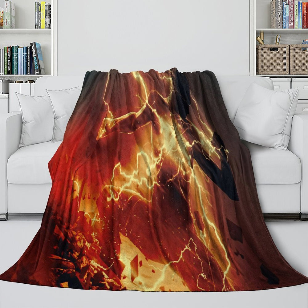 The Flash Blanket Flannel Throw Kids Room Decoration (ONLINE ORDER ONLY)