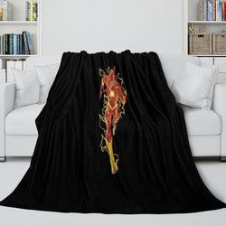 The Flash Blanket Flannel Throw Kids Room Decoration (ONLINE ORDER ONLY)