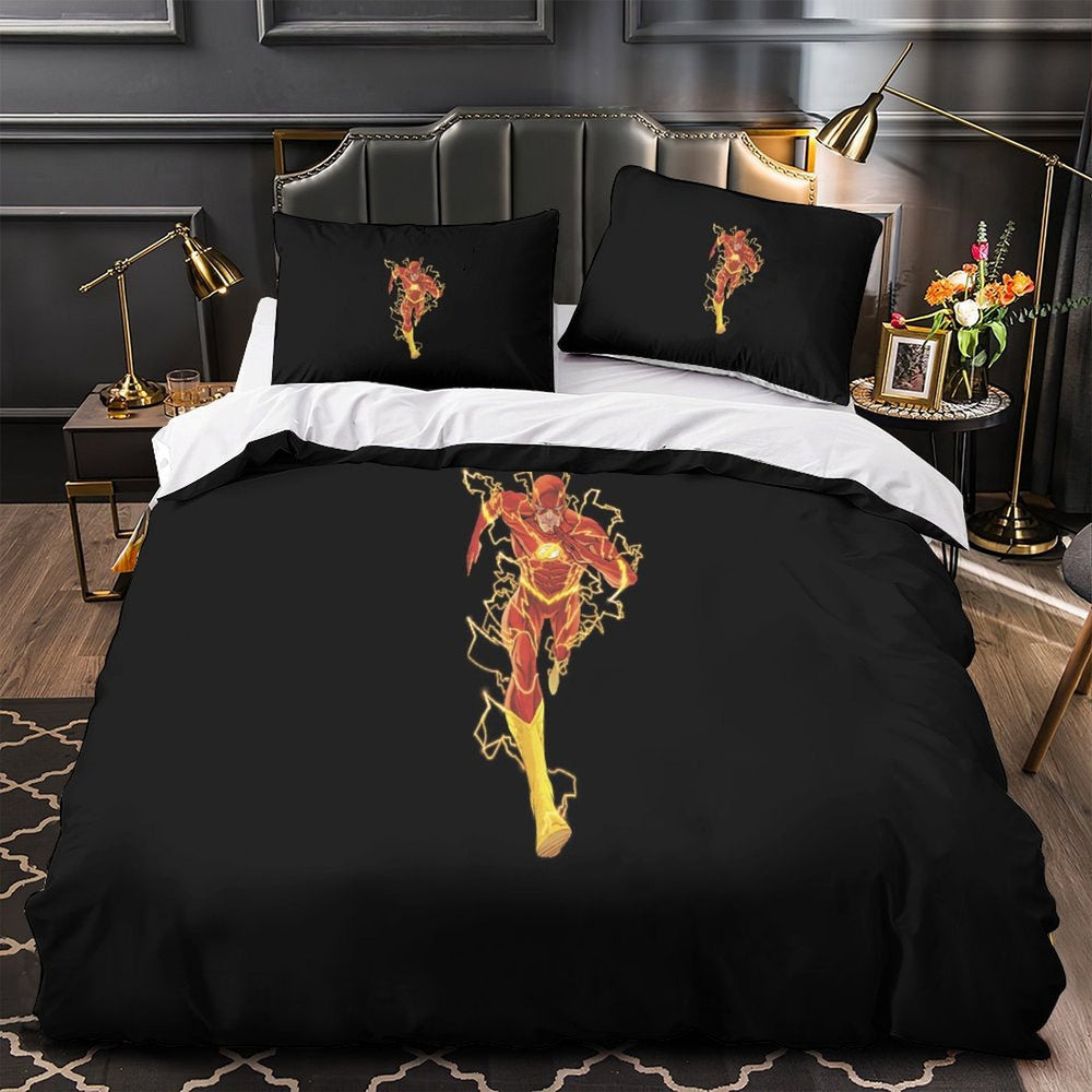 The Flash Duvet Cover Pattern Bedding Set Without Filler (ONLINE ORDER ONLY)