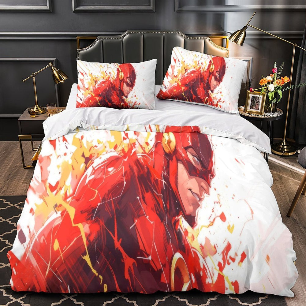 The Flash Duvet Cover Pattern Bedding Set Without Filler (ONLINE ORDER ONLY)