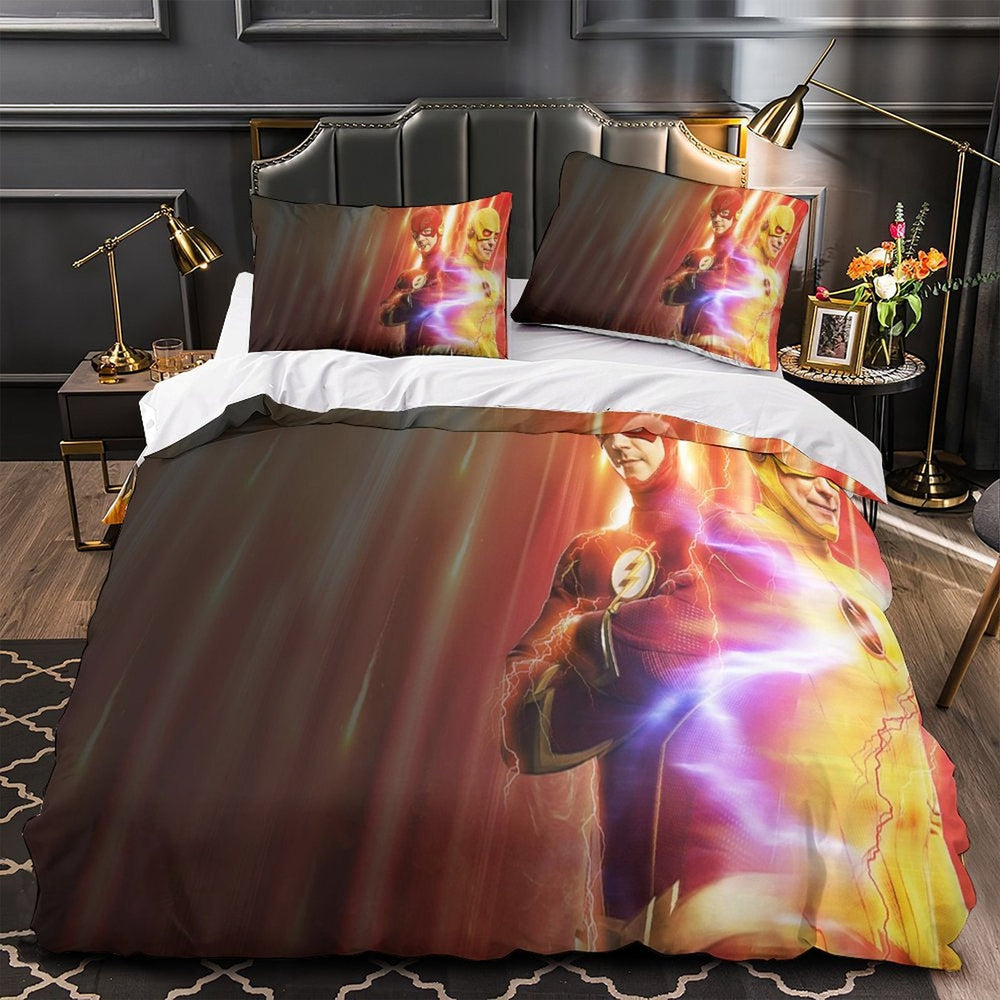 The Flash Duvet Cover Pattern Bedding Set Without Filler (ONLINE ORDER ONLY)