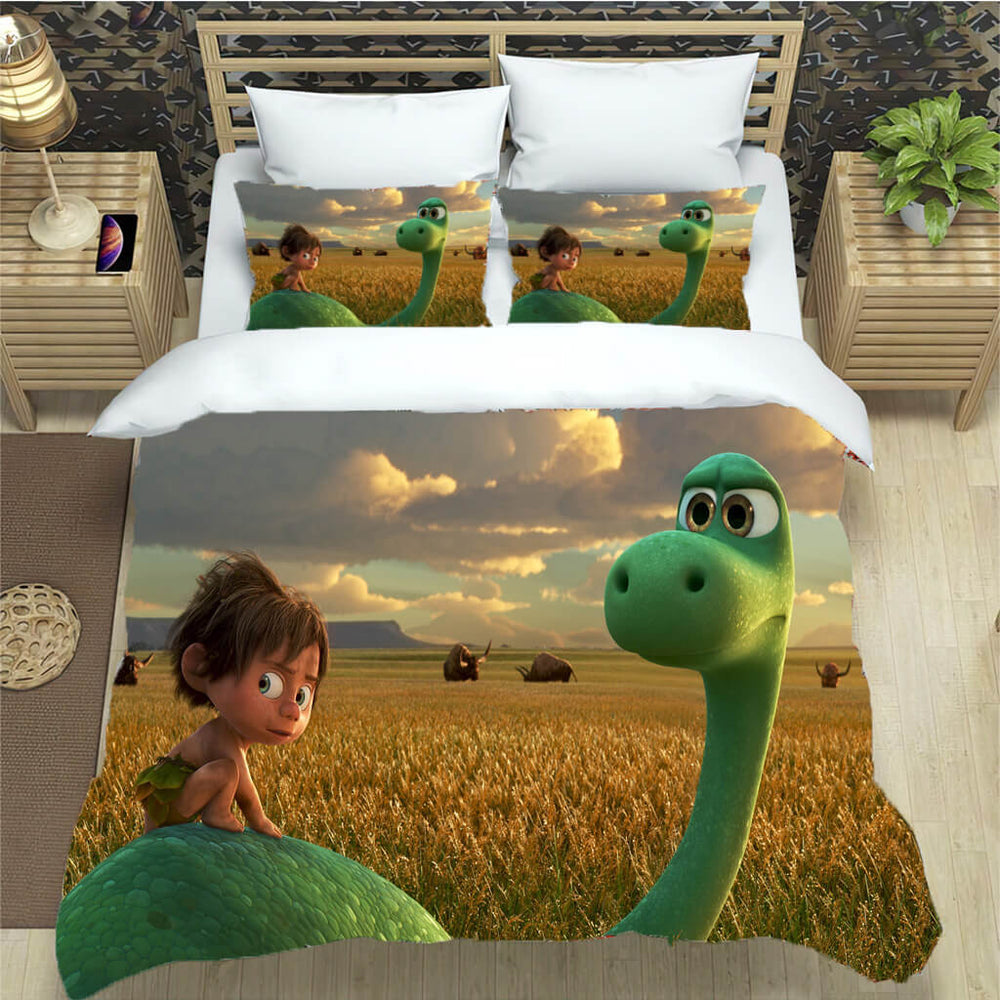 The Good Dinosaur Bedding Set Pattern Quilt Cover Without Filler (Online Order Only)