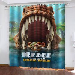 The Ice Age Adventures of Buck Wild Curtains Cosplay Blackout Window Drapes (Online Order Only)