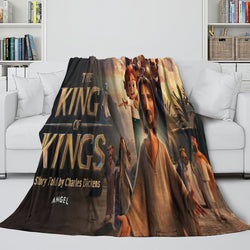 The King of Kings Blanket Flannel Throw Kids Room Decoration (Online Order Only)