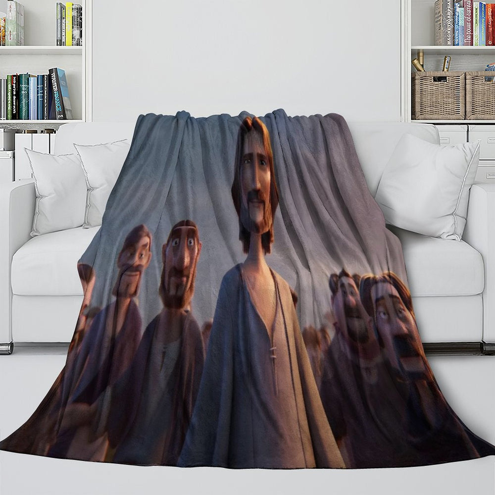 The King of Kings Blanket Flannel Throw Kids Room Decoration (Online Order Only)