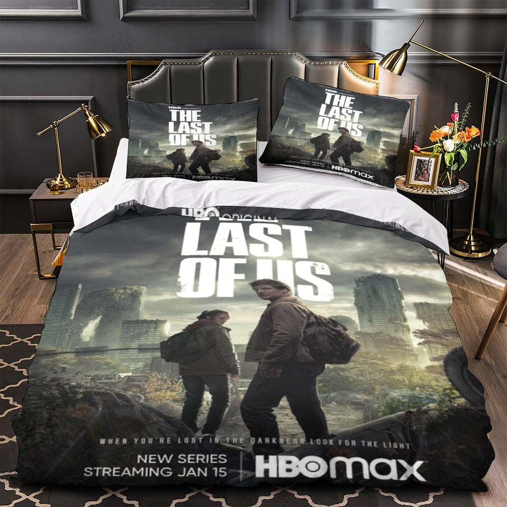 The Last of Us Season 1 Bedding Set Pattern Quilt Cover (Online Order Only)