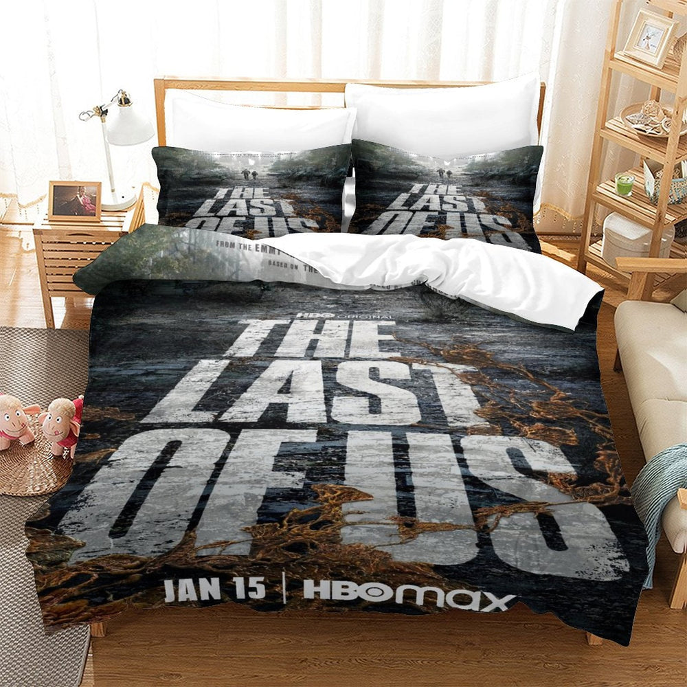 The Last of Us Season 1 Bedding Set Pattern Quilt Cover (Online Order Only)