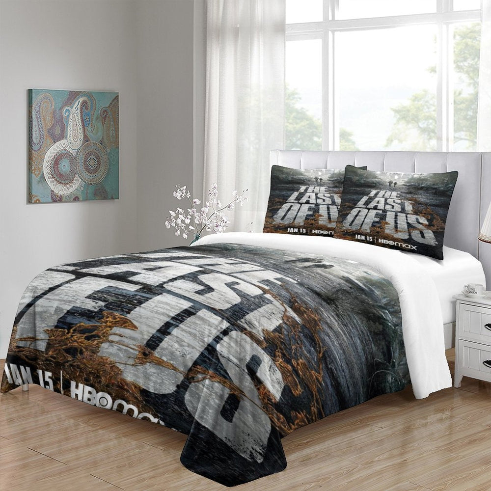 The Last of Us Season 1 Bedding Set Pattern Quilt Cover (Online Order Only)