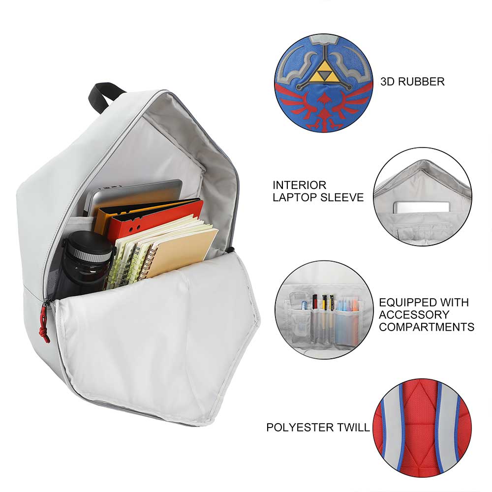 The Legend Of Zelda Shield 3D Cosplay Backpack (Online Order Only)