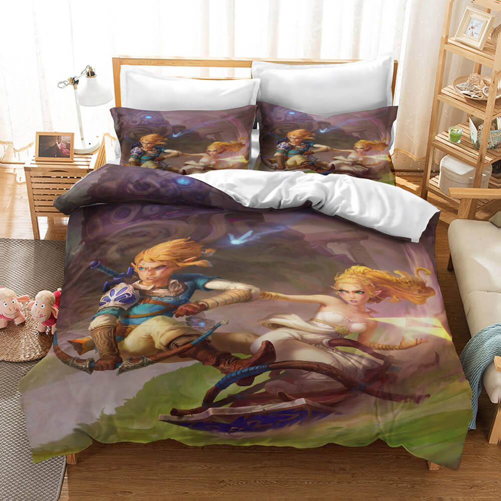 The Legend of Zelda Cosplay Bedding Quilt Covers Without Filler (Online Order Only)