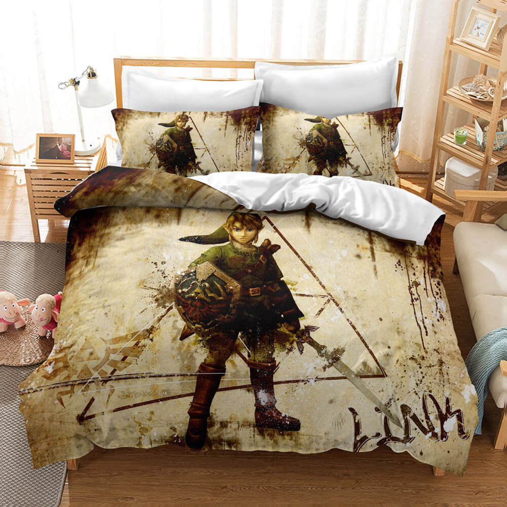 The Legend of Zelda Bedding Set Kids Quilt Covers Without Filler (Online Order Only)
