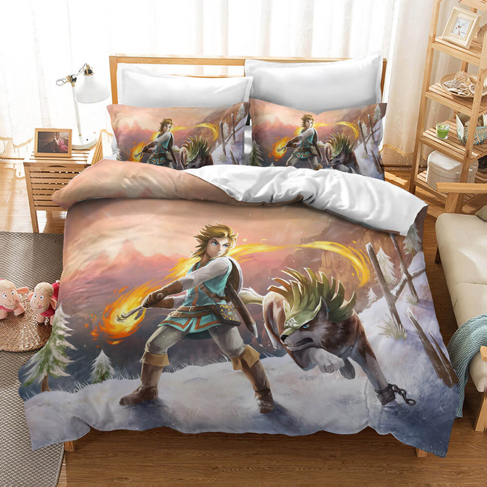 The Legend of Zelda Bedding Set Kids Quilt Covers Without Filler (Online Order Only)