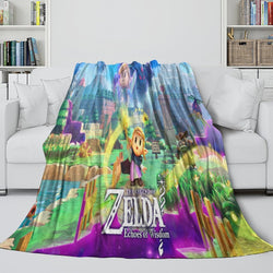 The Legend of Zelda Echoes of Wisdom Blanket Flannel Throw (ONLINE ORDER ONLY)