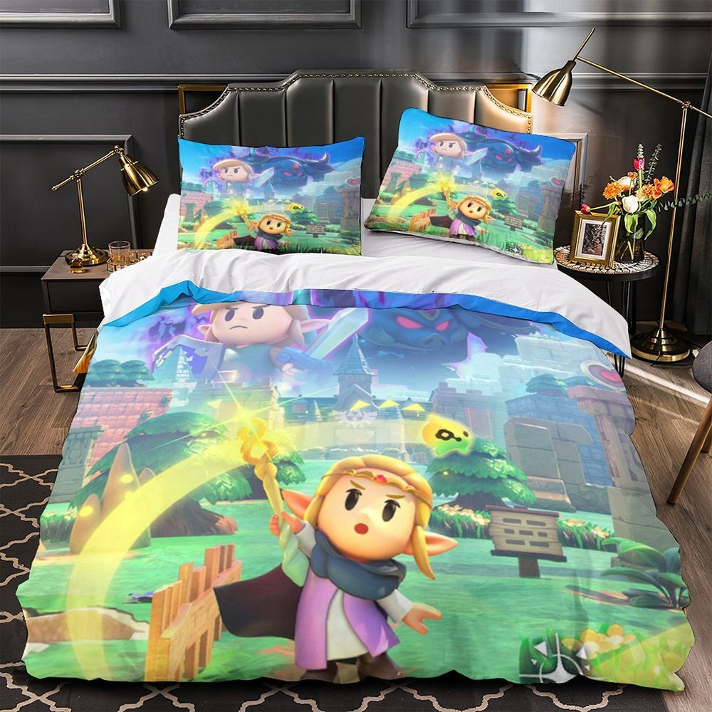 The Legend of Zelda Echoes of Wisdom Duvet Cover Bedding Set Without Filler (ONLINE ORDER ONLY)