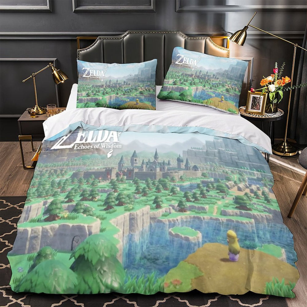 The Legend of Zelda Echoes of Wisdom Duvet Cover Bedding Set Without Filler (ONLINE ORDER ONLY)