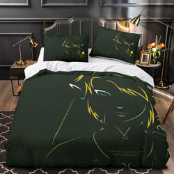 The Legend of Zelda Pattern Bedding Set Quilt Duvet Cover Room Decoration (Online Order Only)