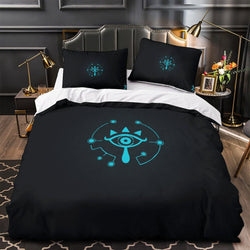 The Legend of Zelda Pattern Bedding Set Quilt Duvet Cover Room Decoration (Online Order Only)