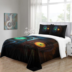 The Legend of Zelda Pattern Bedding Set Quilt Duvet Cover Room Decoration (Online Order Only)