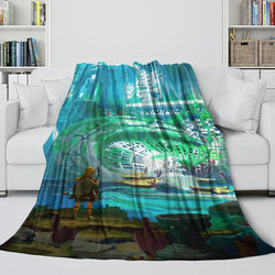 The Legend of Zelda Blanket Flannel Fleece Throw Room Decoration (Online Order Only)
