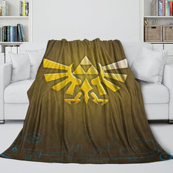 The Legend of Zelda Tears of the Kingdom Flannel Fleece Blanket (Online Order Only)