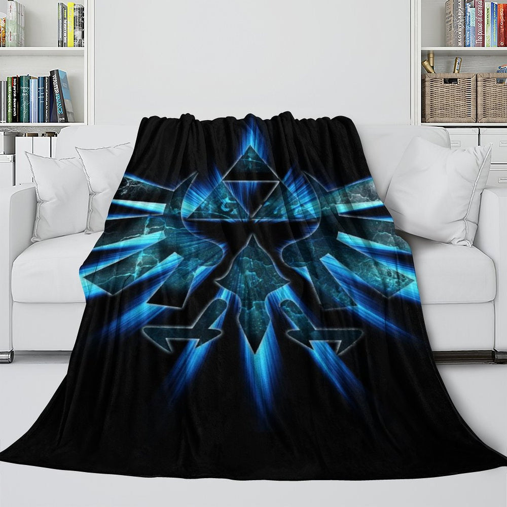 The Legend of Zelda Tears of the Kingdom Flannel Fleece Blanket (Online Order Only)