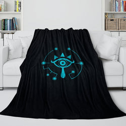 The Legend of Zelda Tears of the Kingdom Flannel Fleece Blanket (Online Order Only)