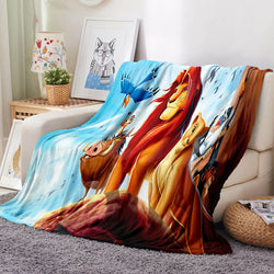 The Lion King Blanket Flannel Throw Room Decoration (Online Order Only)