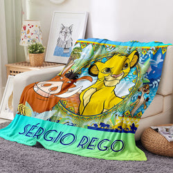 The Lion King Blanket Flannel Throw Room Decoration (Online Order Only)