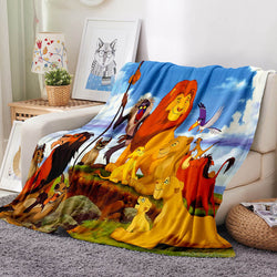 The Lion King Blanket Flannel Throw Room Decoration (Online Order Only)