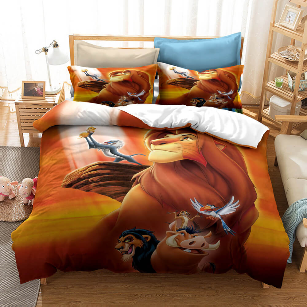The Lion King Cosplay Bedding Set Quilt Cover Without Filler (Online Order Only)
