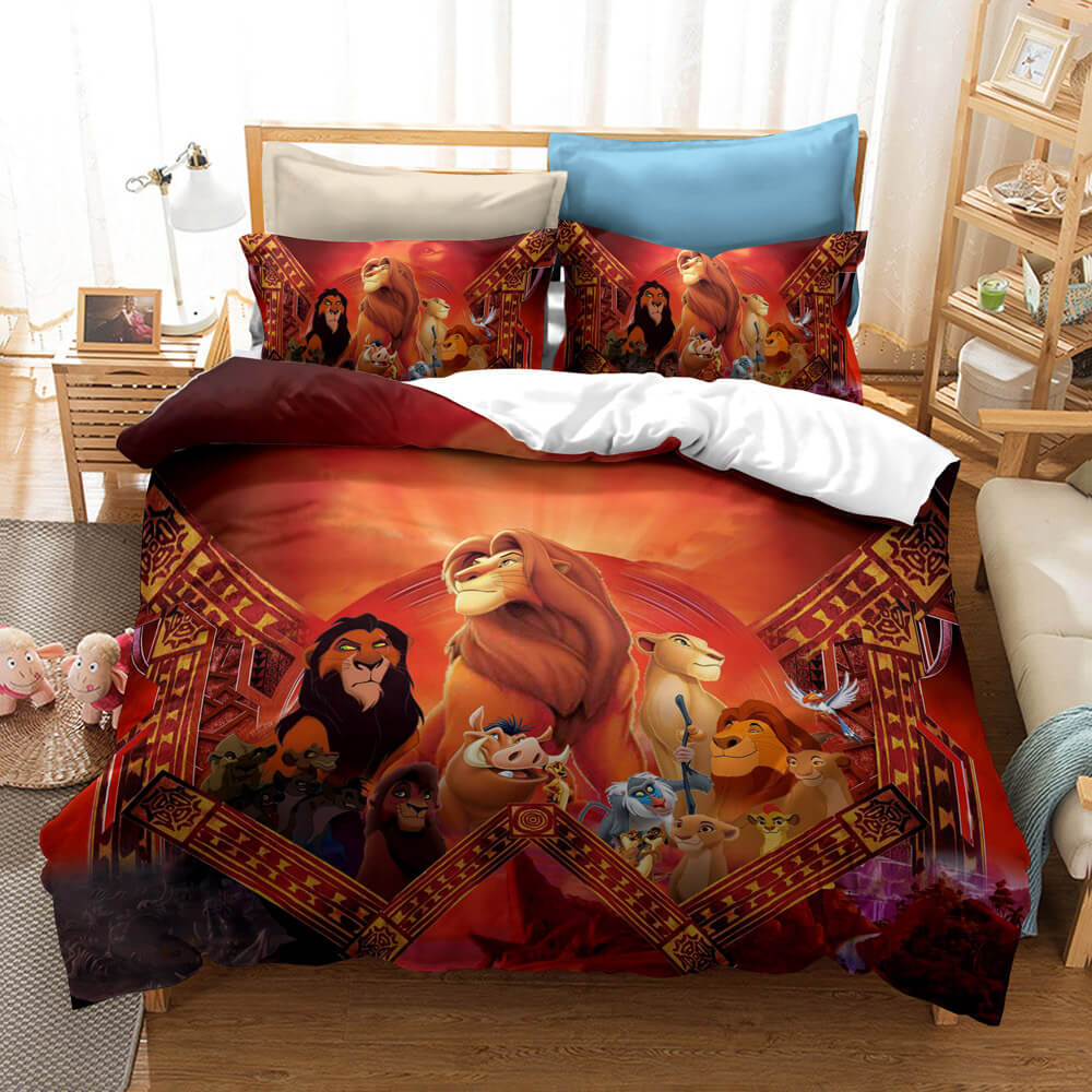 The Lion King Cosplay Bedding Set Quilt Cover Without Filler (Online Order Only)