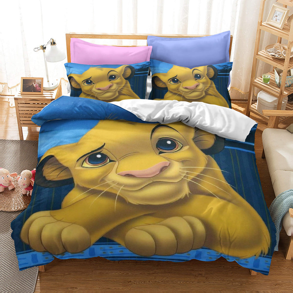 The Lion King Cosplay Bedding Set Quilt Cover Without Filler (Online Order Only)