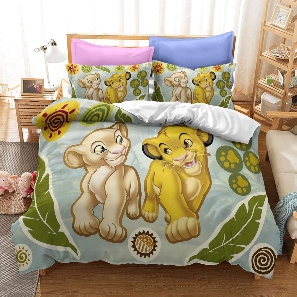The Lion King Cosplay Kids Bedding Set Quilt Cover Without Filler (Online Order Only)