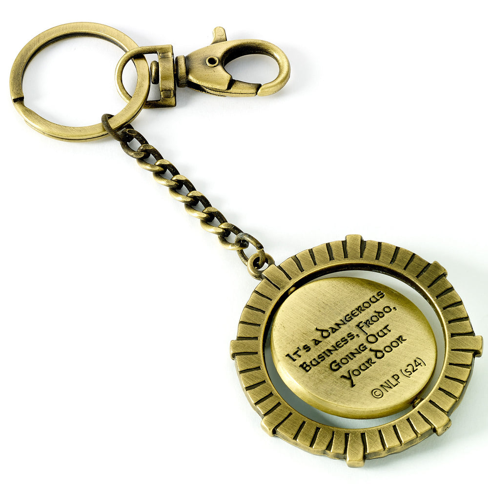 The Lord of The Rings Bag End Hobbit Door Keyring (Online Order Only)