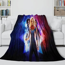 The Marvels Blanket Flannel Fleece Throw Room Decoration (Online Order Only)