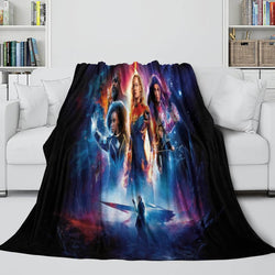 The Marvels Blanket Flannel Fleece Throw Room Decoration (Online Order Only)
