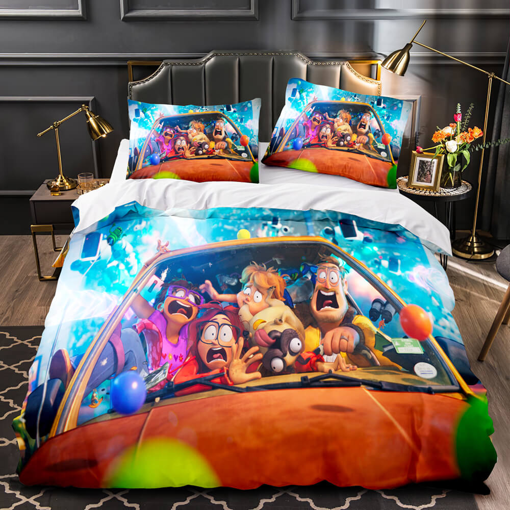 The Mitchells vs The Machines Bedding Cosplay Quilt Duvet Covers Decoration Bed (Online Order Only)