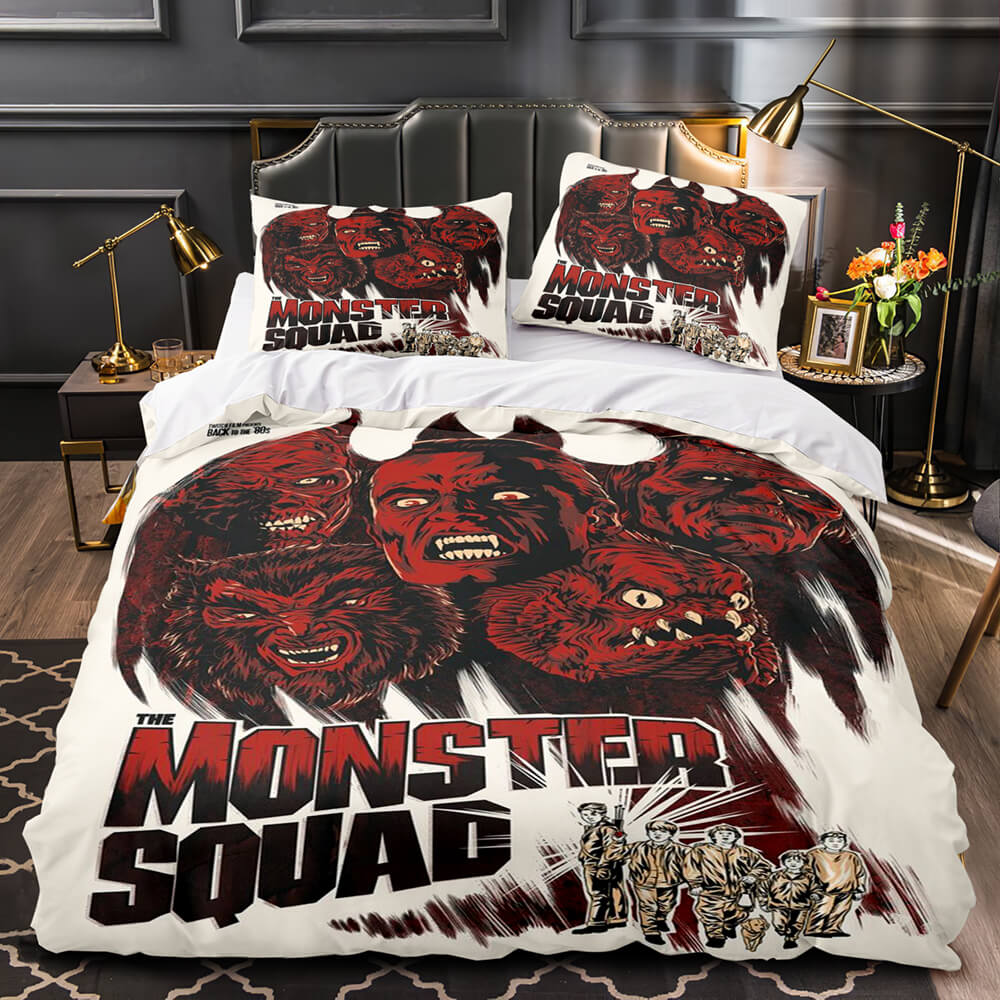 The Monster Squad Bedding Set Quilt Duvet Cover Bedding Sets for Kids (Online Order Only)