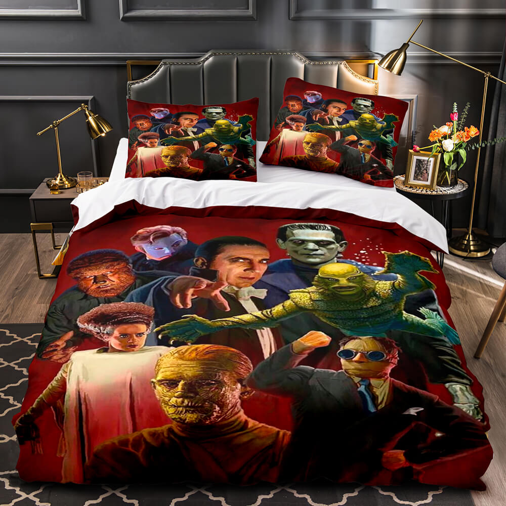 The Monster Squad Bedding Set Quilt Duvet Cover Bedding Sets for Kids (Online Order Only)