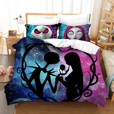 The Nightmare Before Christmas Bedding Set Quilt Covers Without Filler (Online Order Only)