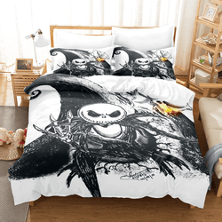 The Nightmare Before Christmas Bedding Set Quilt Covers Without Filler (Online Order Only)