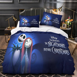 The Nightmare Before Christmas Bedding Set Pattern Quilt Cover Without Filler (Online Order Only)
