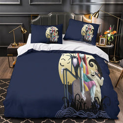 The Nightmare Before Christmas Bedding Set Pattern Quilt Cover Without Filler (Online Order Only)