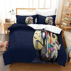The Nightmare Before Christmas Bedding Set Pattern Quilt Cover Without Filler (Online Order Only)